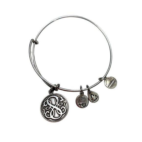 Alex and Ani Path of Life Charm Bracelet - Silver, 2012 Expands 2"- 3.5" - Picture 1 of 2